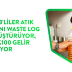 CEPTETEB’liler Waste Log ile Yağ Dönüştürüyor.