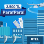Seyahat Harcamalarınıza 2.500 TL ParafPara.