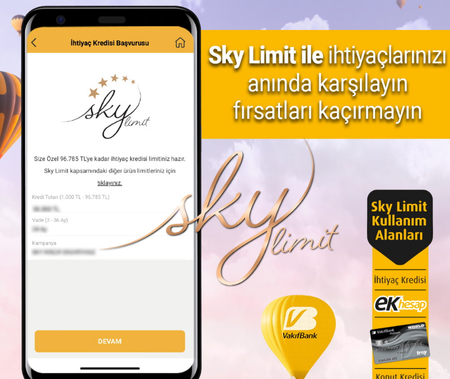 VakıfBank Sky Limit Başvurusu Nasıl Yapılır? Adım Adım Rehber