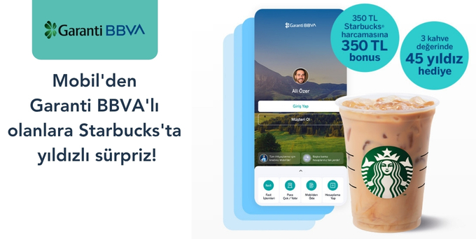 garanti starbucks yıldız kampanyası